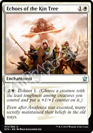015 / 264 Echoes of the Kin Tree non comune (EN) -NEAR MINT-