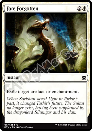 017 / 264 Fate Forgotten comune (EN) -NEAR MINT-