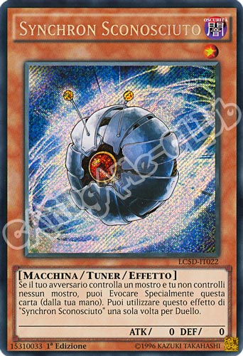LC5D-IT022 Synchron Sconosciuto rara segreta 1a Edizione (IT) -NEAR MINT-