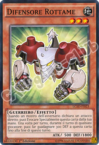 LC5D-IT023 Difensore Rottame comune 1a Edizione (IT) -NEAR MINT-
