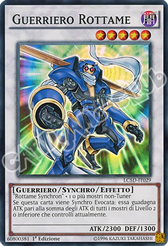 LC5D-IT029 Guerriero Rottame super rara 1a Edizione (IT) -NEAR MINT-