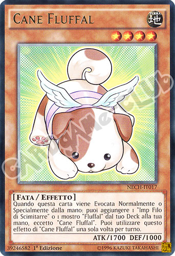 NECH-IT017 Cane Fluffal rara 1a edizione (IT) -NEAR MINT-