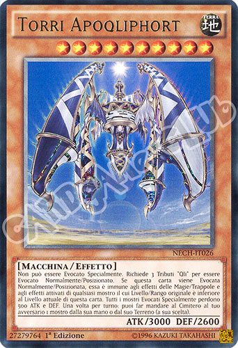 NECH-IT026 Torri Apoqliphort rara 1a edizione (IT) -NEAR MINT-