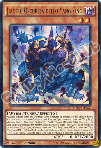 NECH-IT032 Jiaotu, Oscurita' dello Yang Zing ultra rara 1a edizione (IT) -NEAR MINT-