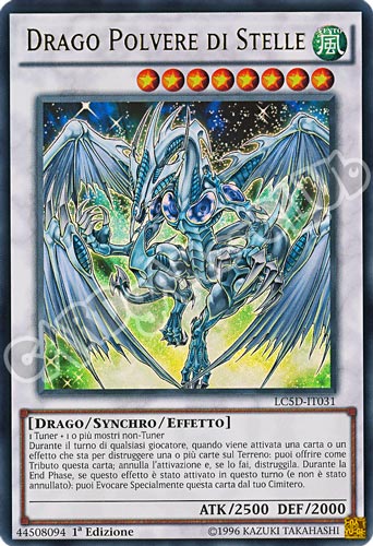 LC5D-IT031 Drago Polvere di Stelle ultra rara 1a Edizione (IT) -NEAR MINT-