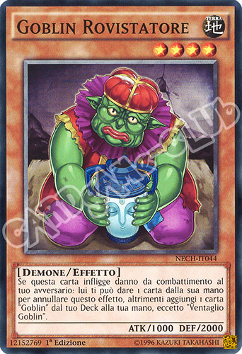 NECH-IT044 Goblin Rovistatotre comune 1a edizione (IT) -NEAR MINT-