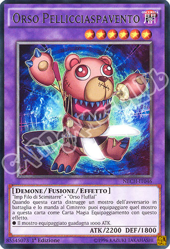 NECH-IT046 Orso Pellicciaspavento rara 1a edizione (IT) -NEAR MINT-