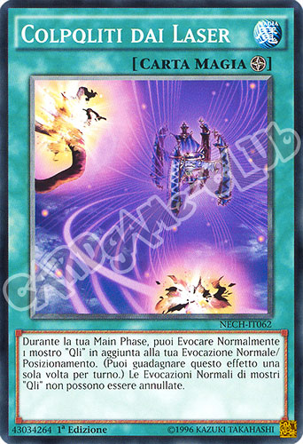 NECH-IT062 Colpqliti dai Laser comune 1a edizione (IT) -NEAR MINT-
