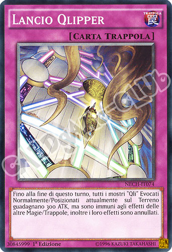 NECH-IT074 Lancio Qlipper comune 1a edizione (IT) -NEAR MINT-