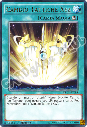 NECH-IT094 Cambio Tattiche Xyz rara 1a edizione (IT) -NEAR MINT-