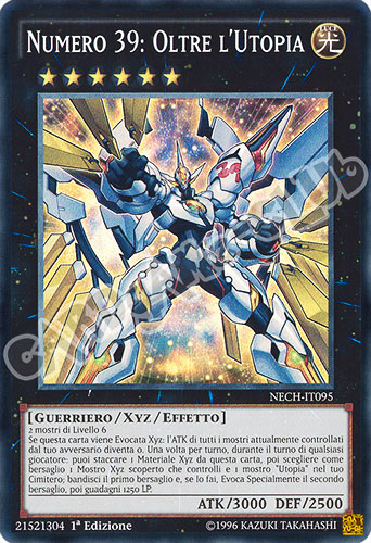 NECH-IT095 Numero 39: Oltre l'Utopia super rara 1a edizione (IT) -NEAR MINT-