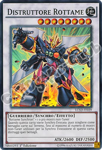 LC5D-IT039 Distruttore Rottame super rara 1a Edizione (IT) -NEAR MINT-