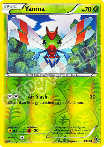 003 / 119 Yanma comune foil reverse (EN)