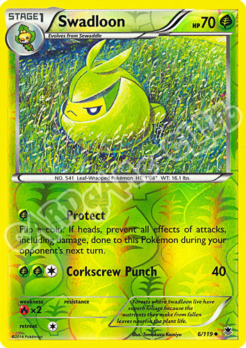006 / 119 Swadloon non comune foil reverse (EN)