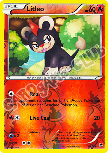 011 / 119 Litleo comune foil reverse (EN)