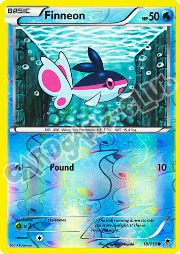 018 / 119 Finneon comune foil reverse (EN)