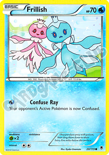 020 / 119 Frillish comune normale (EN)