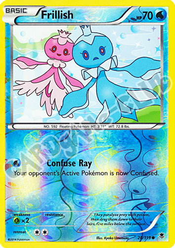 020 / 119 Frillish comune foil reverse (EN)