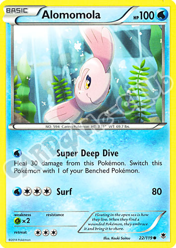 022 / 119 Alomomola comune normale (EN)