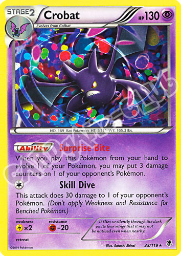 033 / 119 Crobat rara normale (EN)