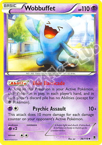 036 / 119 Wobbuffet non comune normale (EN)