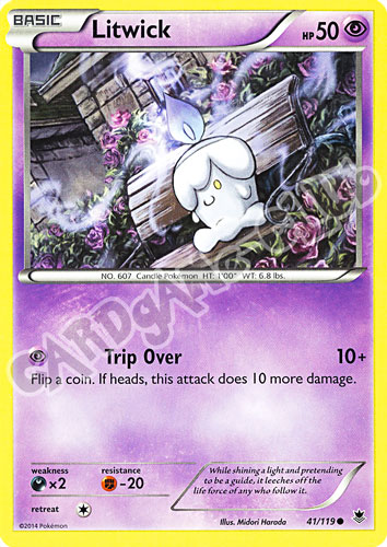 041 / 119 Litwick comune normale (EN)