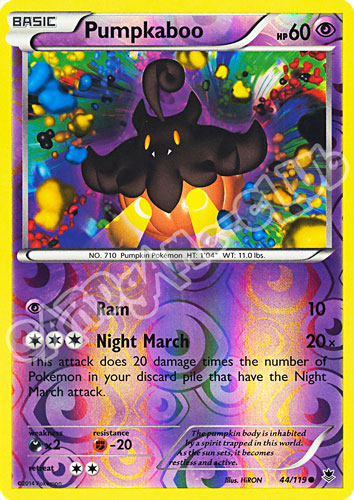 044 / 119 Pumpkaboo comune foil reverse (EN)