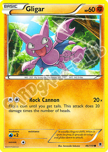 046 / 119 Glicar comune normale (EN)