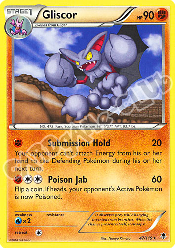 047 / 119 Gliscor rara normale (EN)