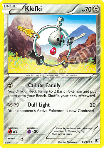 066 / 119 Klefki non comune normale (EN)