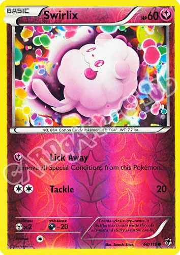 068 / 119 Swirlix comune foil reverse (EN)