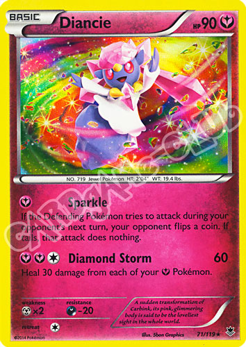 071 / 119 Diancie rara foil (EN)