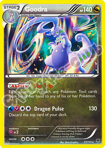077 / 119 Goodra rara foil (EN)