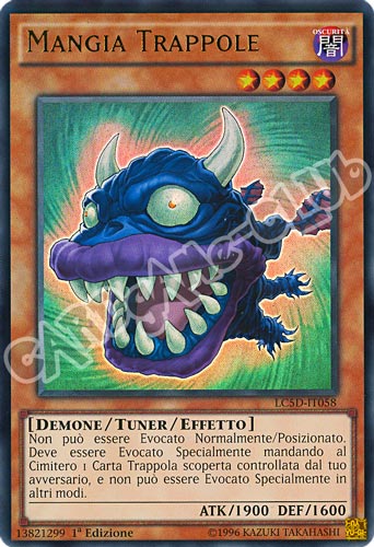 LC5D-IT058 Mangia Trappole ultra rara 1a Edizione (IT) -NEAR MINT-