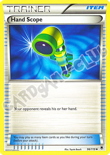 096 / 119 Hand Scope non comune normale (EN)