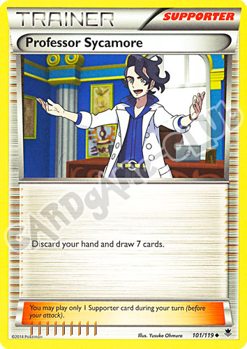 101 / 119 Professor Sycamore non comune normale (EN)