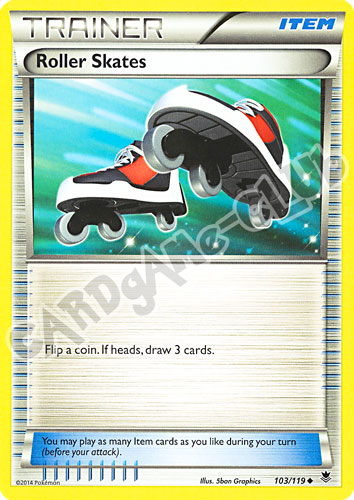 103 / 119 Roller Skaters non comune normale (EN)