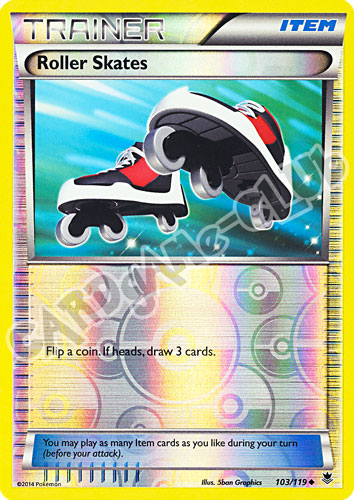 103 / 119 Roller Skaters non comune foil reverse (EN)