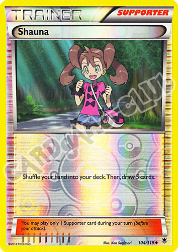 104 / 119 Shauna non comune foil reverse (EN)