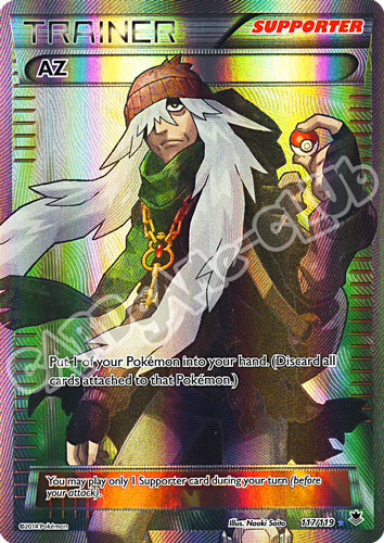 117 / 119 AZ rara segreta foil (EN)