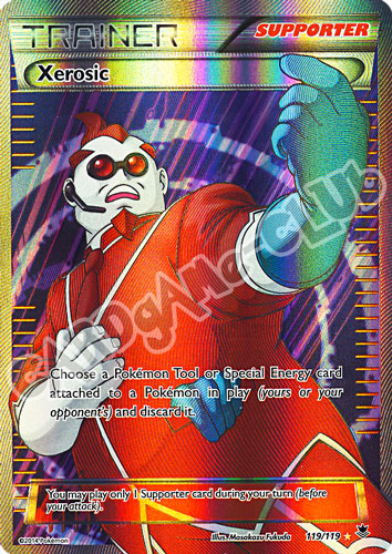 119 / 119 Xerosic rara segreta foil (EN)