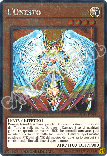 NKRT-IT014 L'Onesto rara platino Edizione Limitata (IT) -NEAR MINT-