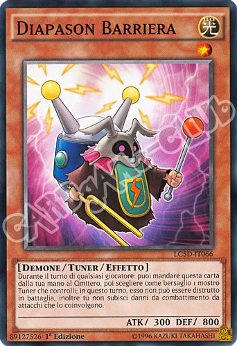 LC5D-IT066 Diapason Barriera comune 1a Edizione (IT) -NEAR MINT-