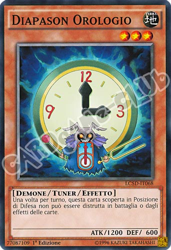 LC5D-IT068 Diapason Orologio comune 1a Edizione (IT) -NEAR MINT-