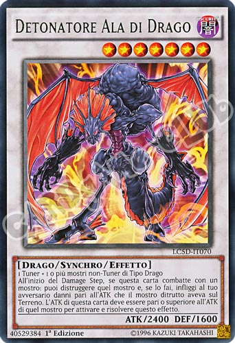 LC5D-IT070 Detonatore Ala di Drago rara 1a Edizione (IT) -NEAR MINT-