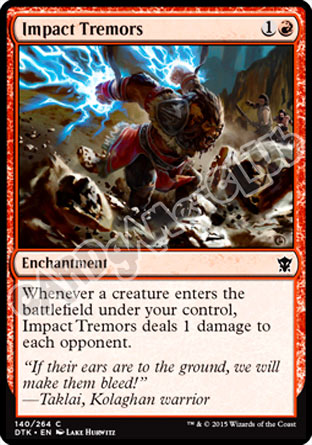 140 / 264 Impact Tremors comune (EN) -NEAR MINT-