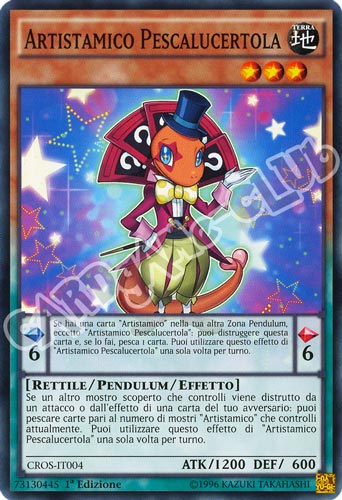 CROS-IT004 Artistaminico Pescalucertola comune 1a edizione (IT) -NEAR MINT-