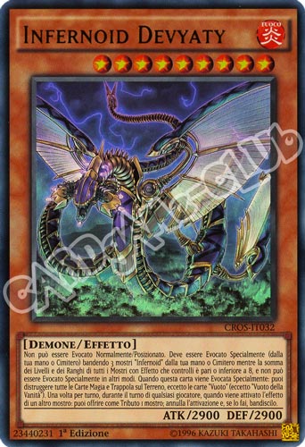 CROS-IT032 Infernoid Devyaty ultra rara 1a edizione (IT) -NEAR MINT-