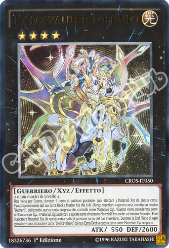 CROS-IT050 Tellcavaliere Tolomeo ultra rara 1a edizione (IT) -NEAR MINT-