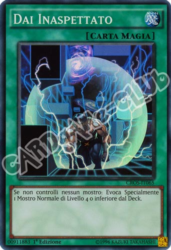 CROS-IT065 Dai Inaspettato super rara 1a edizione (IT) -NEAR MINT-